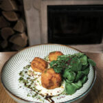 Castello 1. κροκέτα τραχανά με κασκαβάλ