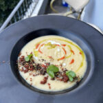 Πρεσβεία 2. Βελουτέ πατάτας με γάλα καρύδας